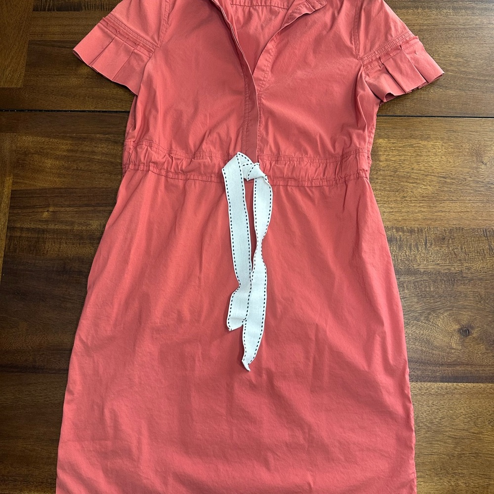 BCBGMAXAZRIA Coral Shirt Dress : Size Small